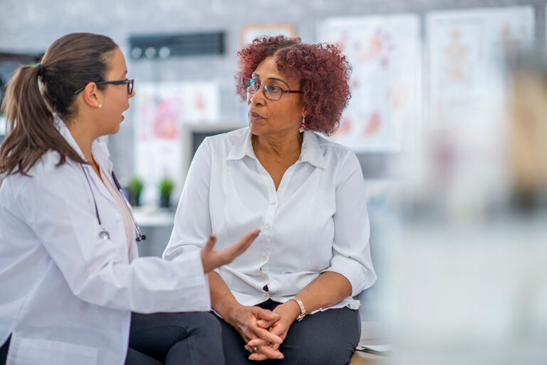 A patient weighing her choice between tirzepatide vs. Semaglutide for Weight Loss