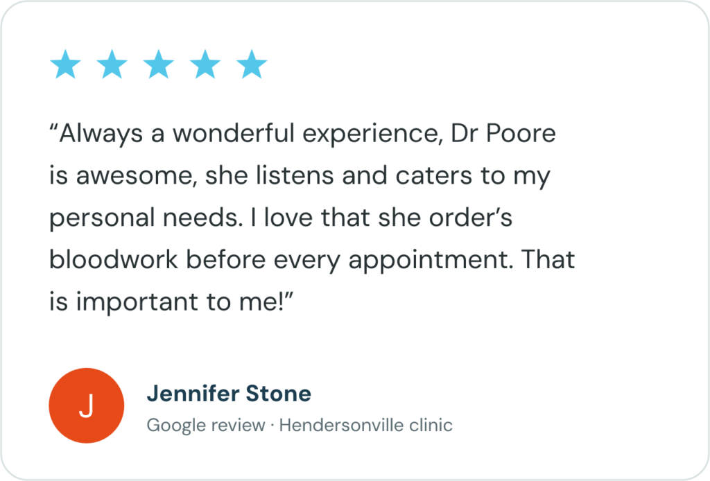 jennifer stone review of blue sky md hendersonville