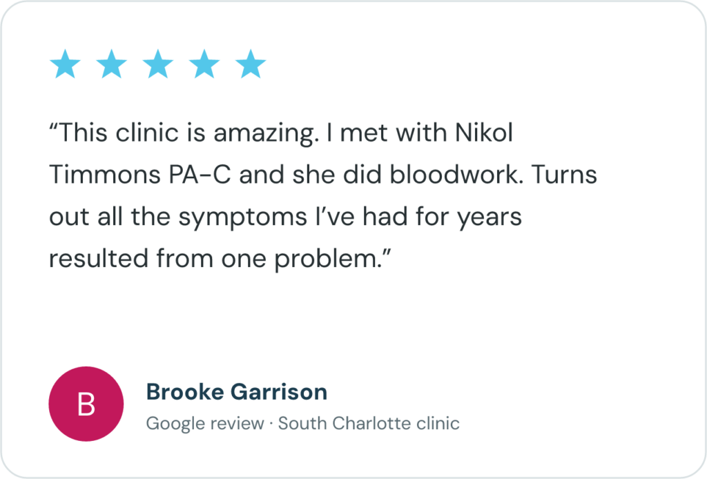 blue-sky-md-south-charlotte-google-review-brooke-garrison